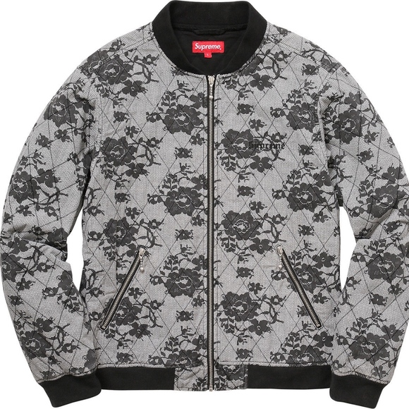 supreme rose bomber